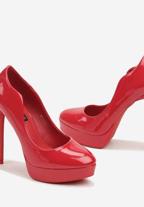 Pantofi stiletto Roșii 6
