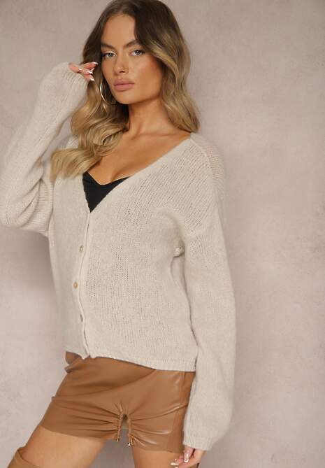 Cardigan Bej 4