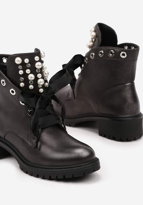 Botine Argintii 6