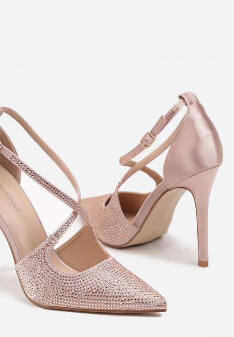 Pantofi stiletto Bej 6