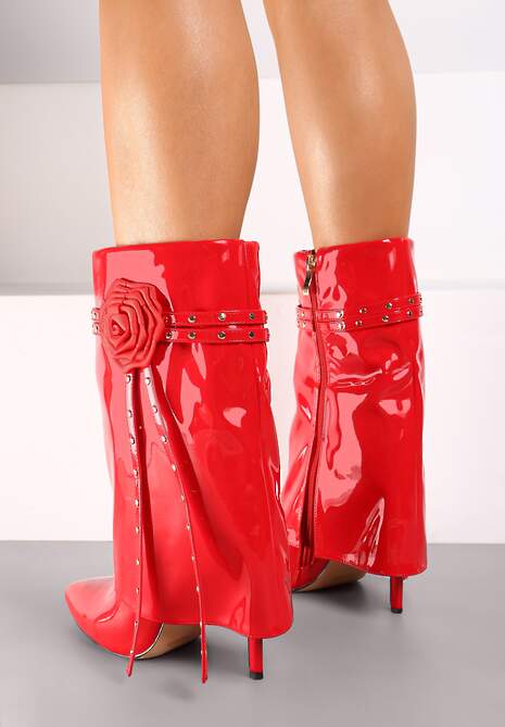Botine Lotiala Roșii 4