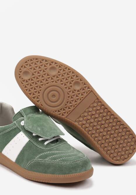 Sneakers Verde cu alb 6