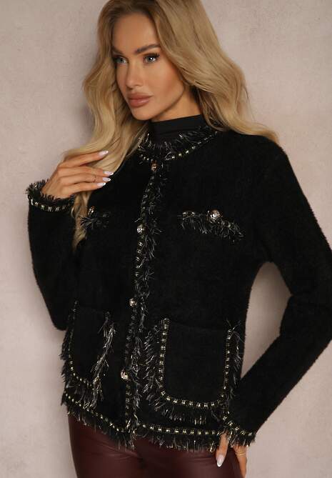 Cardigan Laomarae Negru 4