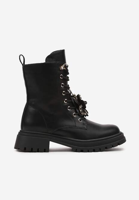 Botine Sairelle Negre 4