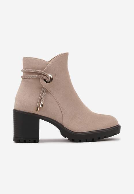 Botine Leresta Bej 4
