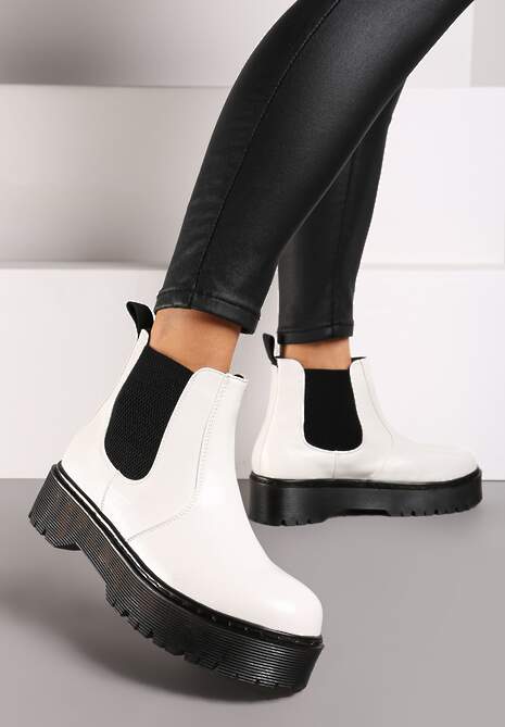Botine Dailese Albe
