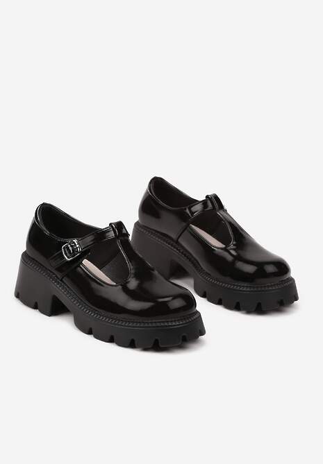 Pantofi casual Leralee Negri 5