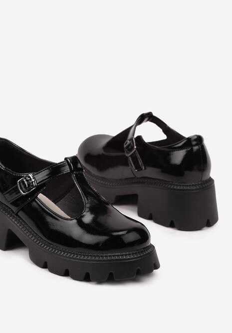 Pantofi casual Leralee Negri 6