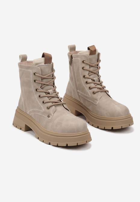 Botine Cleida Bej 5