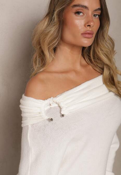Pulover Nelilda Alb 5
