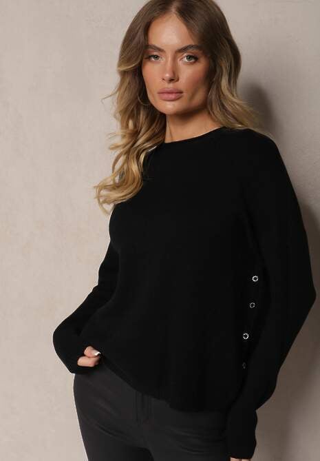 Pulover Rerige Negru 4