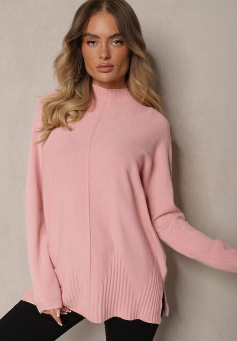 Pulover Rerilla Roz deschis 4