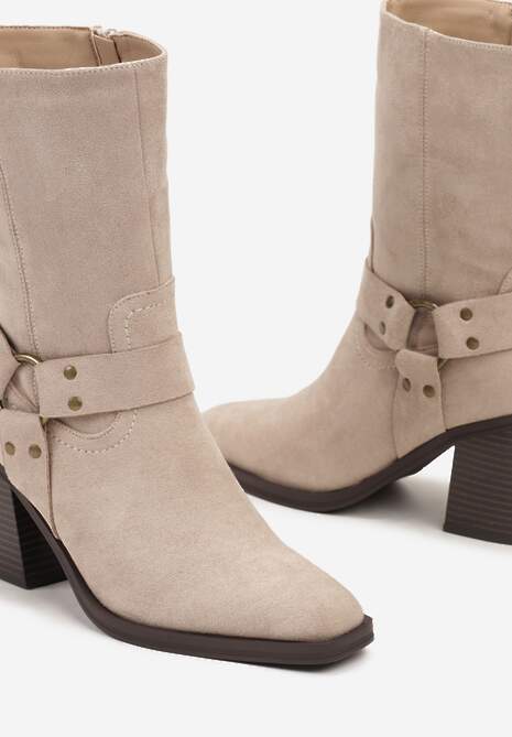 Botine Miavella Bej 6