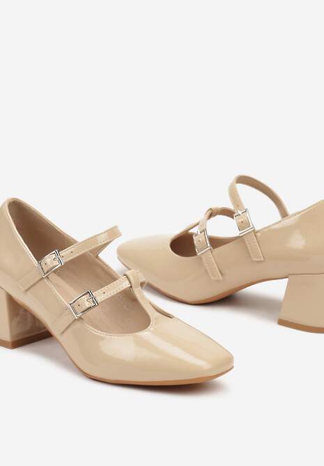 Pantofi cu toc Ciaralan Bej 6