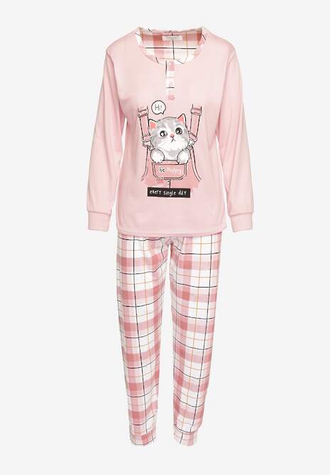 Compleu pijama Azirina Roz