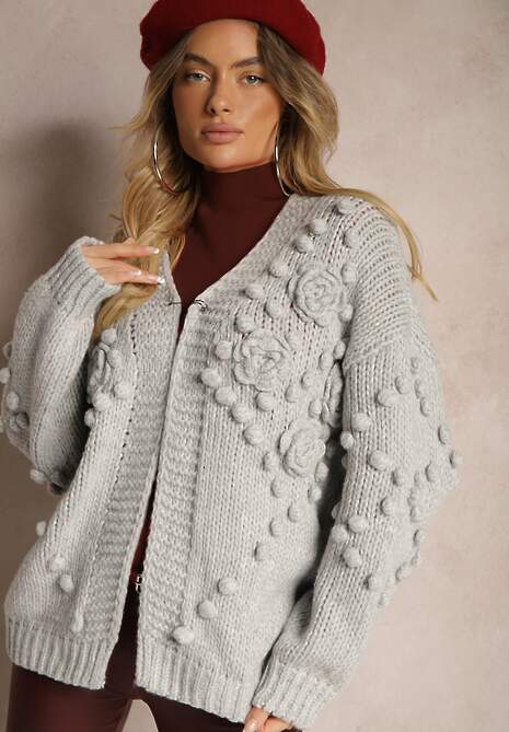 Cardigan Mirima Gri 4