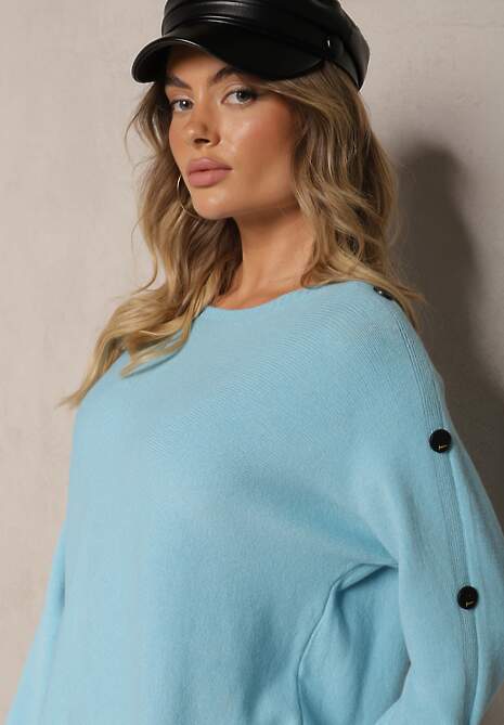 Pulover Ciavonne Albastru deschis 5