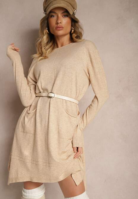 Rochie Sianille Bej 4