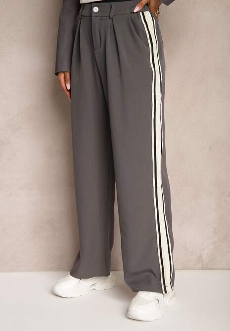 Pantaloni Meloriah Gri 4