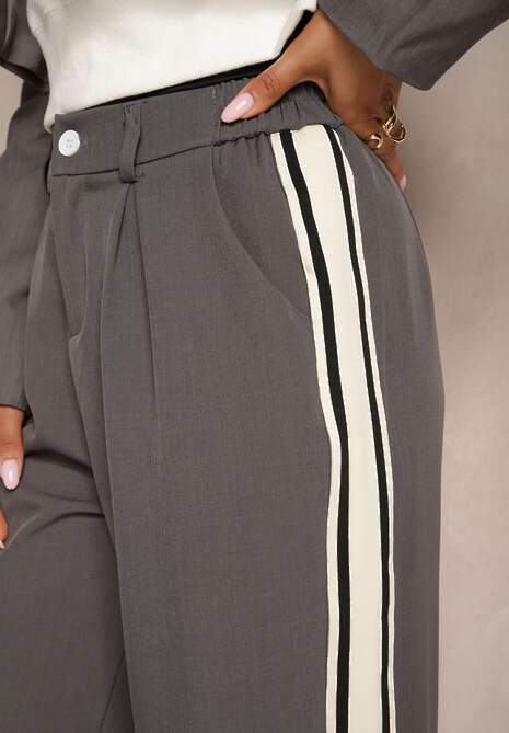 Pantaloni Meloriah Gri 5