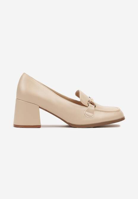 Pantofi casual Kaithra Bej 4
