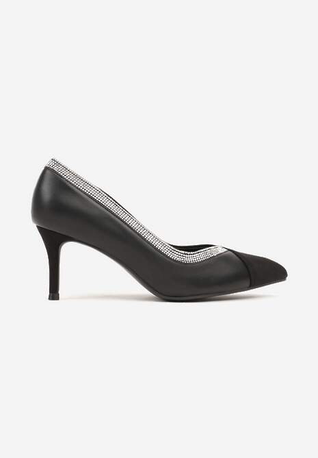 Pantofi cu toc Kaiven Negri 4