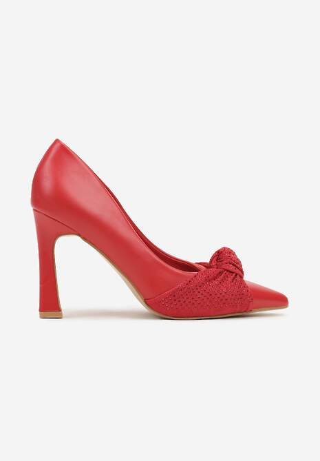 Pantofi stiletto Virimae Roșii 4