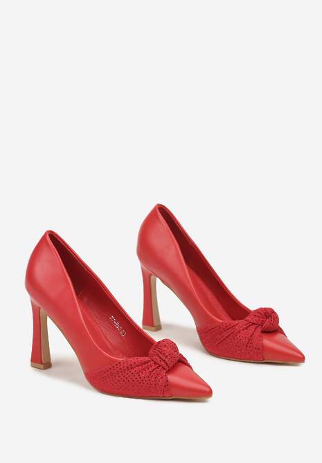 Pantofi stiletto Virimae Roșii 5