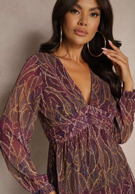 Rochie Evadira Mov 5