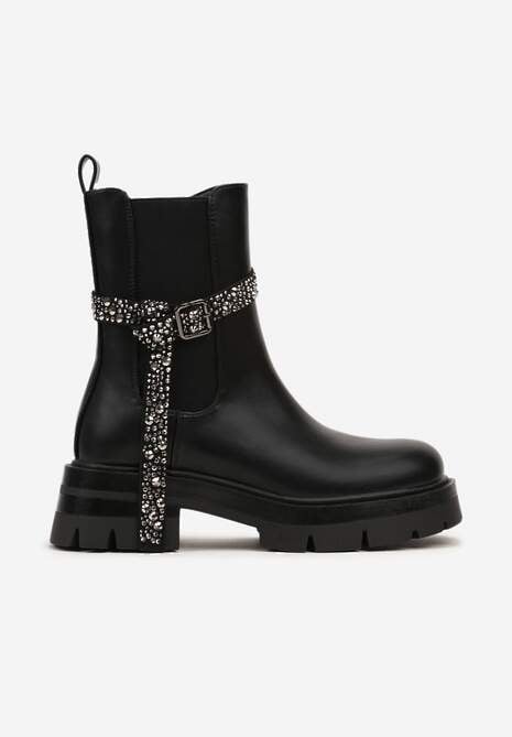 Botine Loraline Negre 4