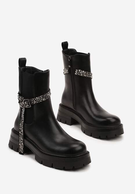 Botine Loraline Negre 5