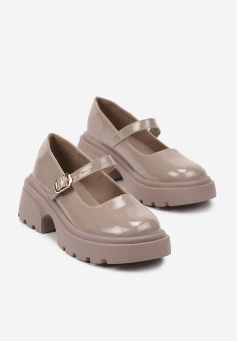 Pantofi casual Vailin Bej 5
