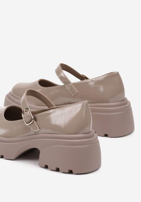 Pantofi casual Vailin Bej 6