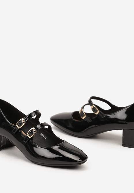 Pantofi cu toc Daithina Negri 6