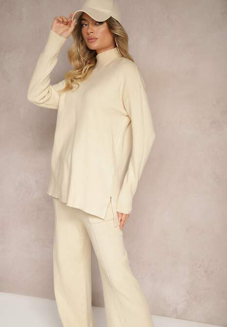 Compleu Sinessa Bej deschis 4