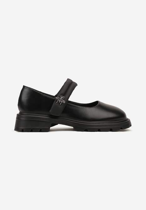 Pantofi casual Evelora Negri 4