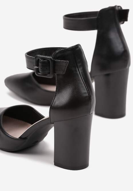 Pantofi cu toc Alorelle Negri 6