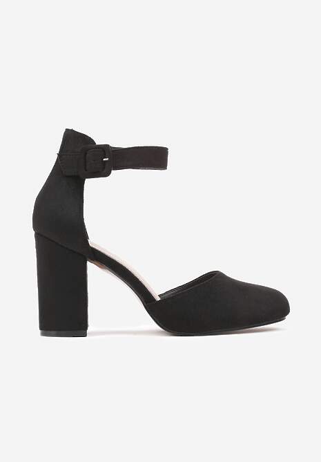 Pantofi cu toc Belandria Negri 4
