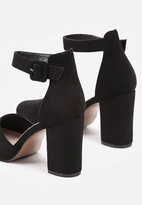 Pantofi cu toc Belandria Negri 6