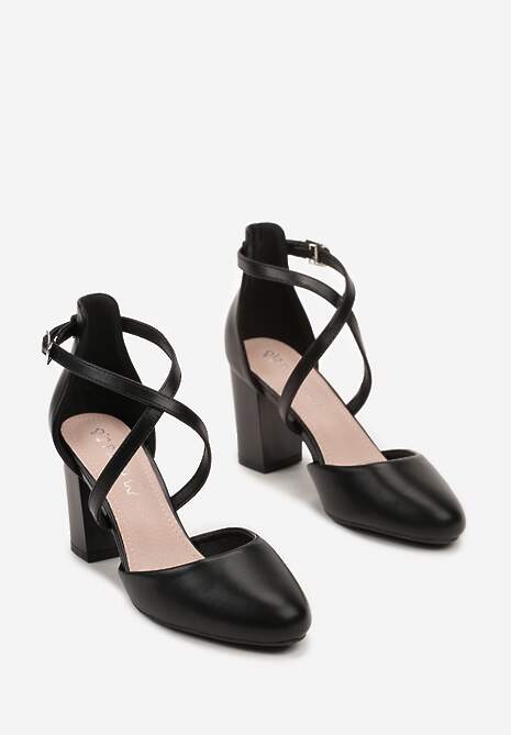 Pantofi cu toc Vaitaelle Negri 5