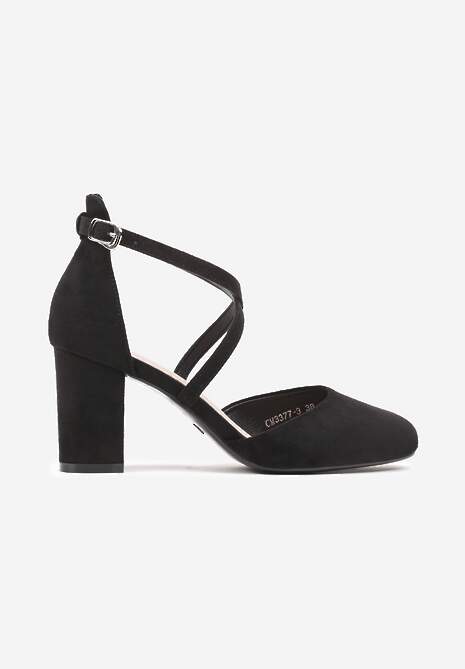 Pantofi cu toc Vaitaelle Negri 4