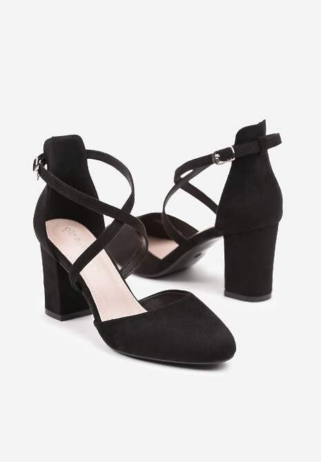 Pantofi cu toc Vaitaelle Negri 5