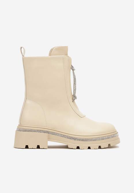 Botine Lindrelle Bej 4