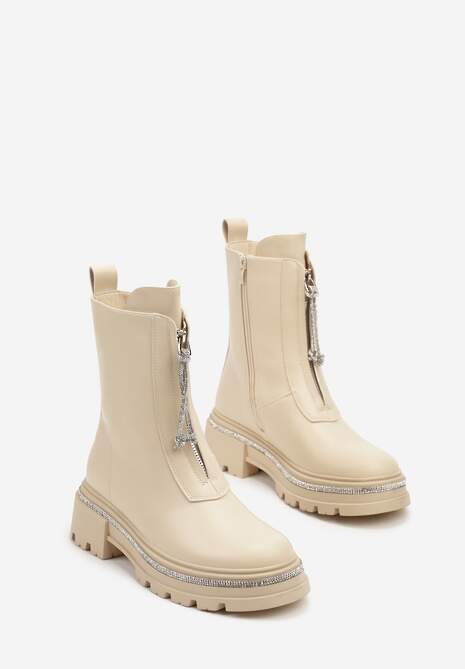 Botine Lindrelle Bej 5