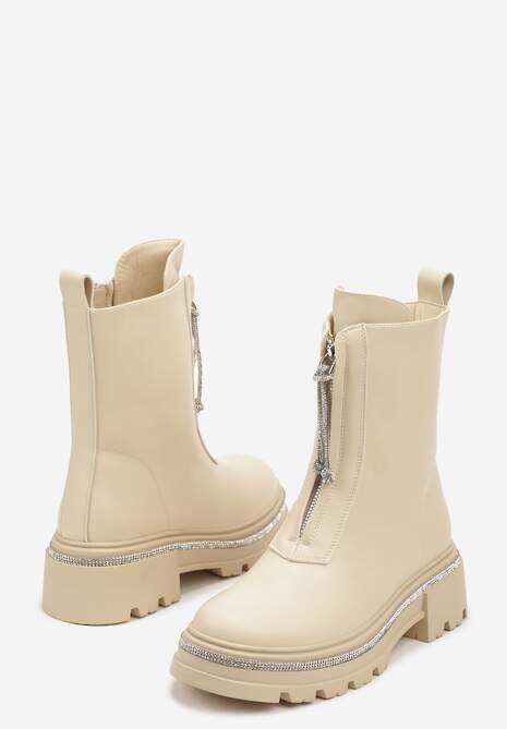 Botine Lindrelle Bej 6