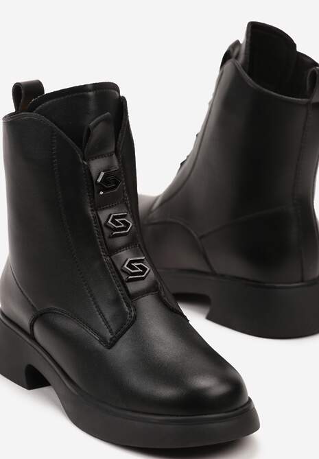 Botine Evalinae Negre 6