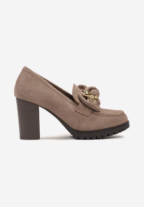 Pantofi casual Belvonna Bej 4