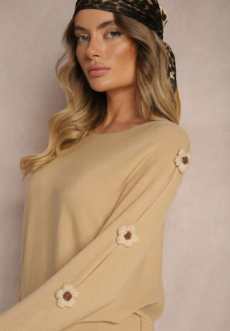 Pulover Evathia Bej 5