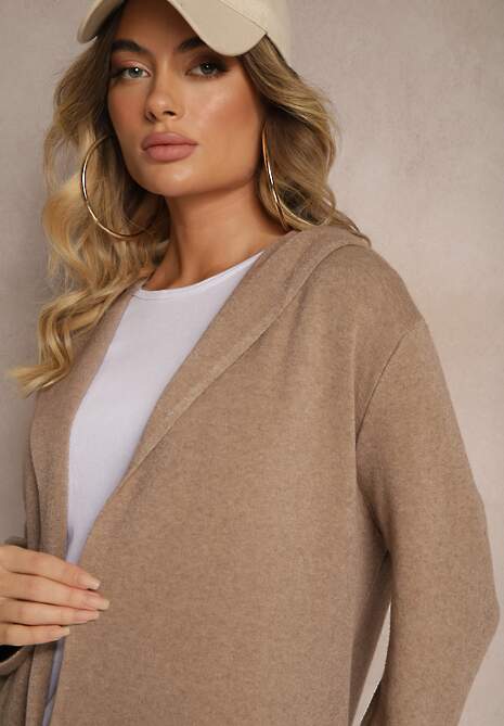 Cardigan Nevaliana Bej închis 5