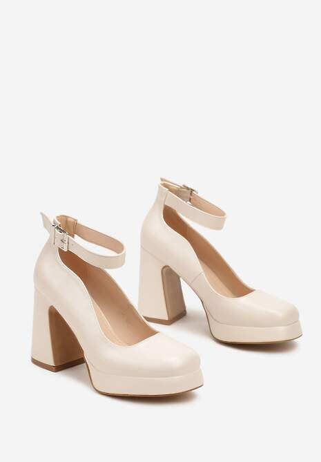 Pantofi casual Firirya Bej 5